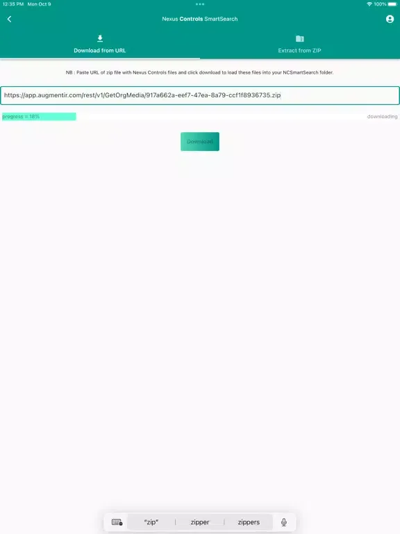 Nexus Controls SmartSearch iPad  Screenshots
