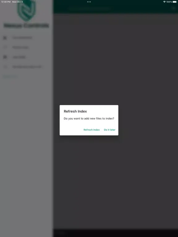 Nexus Controls SmartSearch iPad  Screenshots