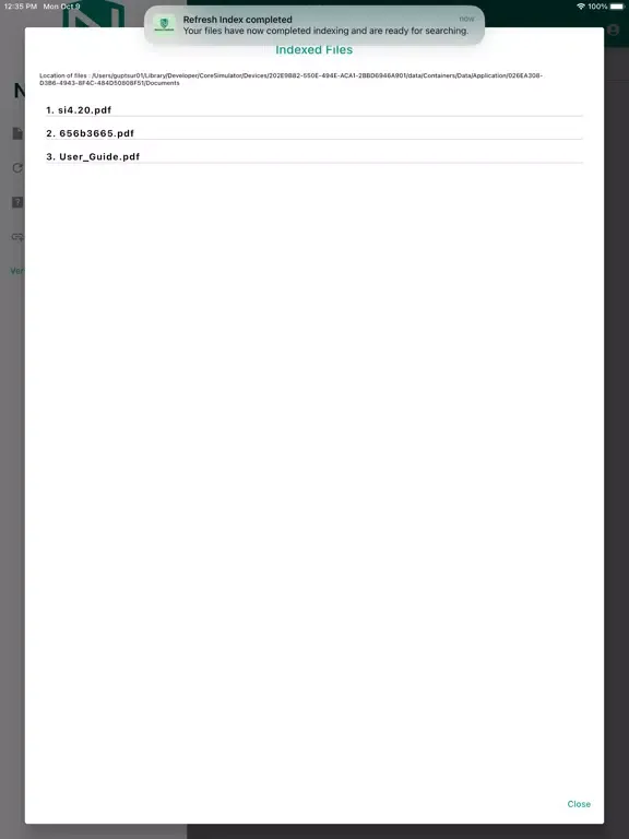 Nexus Controls SmartSearch iPad  Screenshots