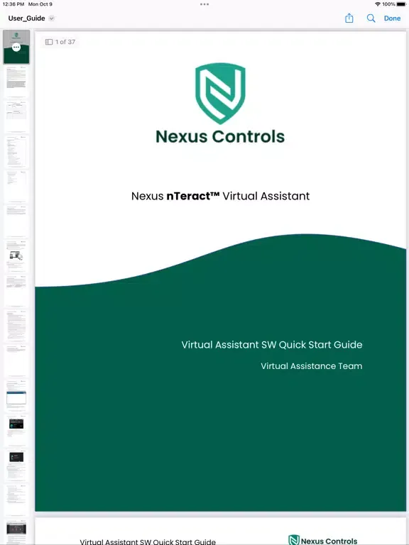 Nexus Controls SmartSearch iPad  Screenshots