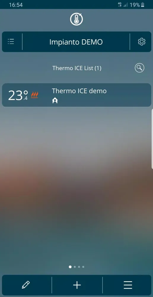 Capturas de tela do Thermo ICE 2.0