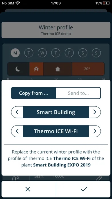 Ảnh chụp màn hình của ThermoICE 2.0