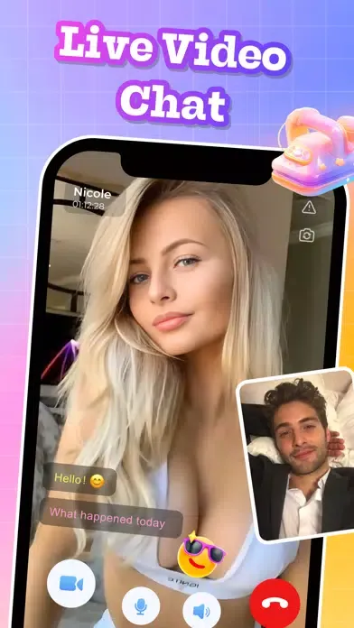 ภาพหน้าจอของ Kaku-Live Chat&Video Call