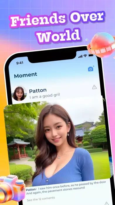 ภาพหน้าจอของ Kaku-Live Chat&Video Call