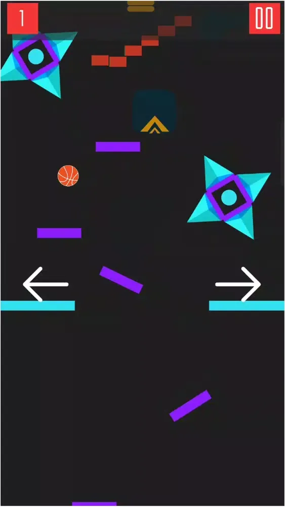 Tangkapan layar Balls Jumpy Block