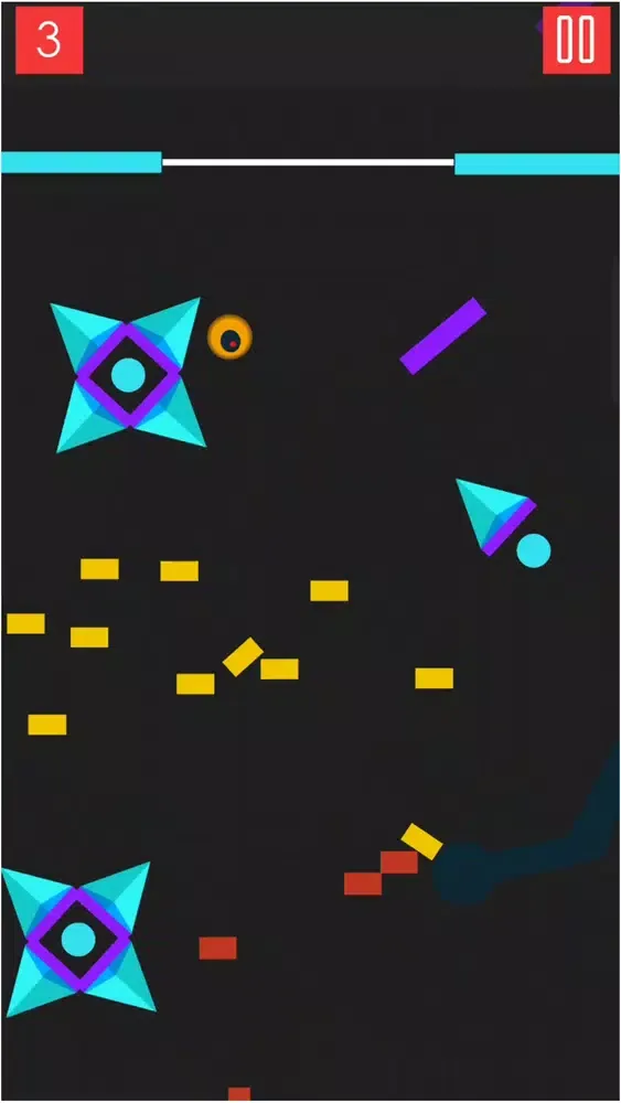 Tangkapan layar Balls Jumpy Block