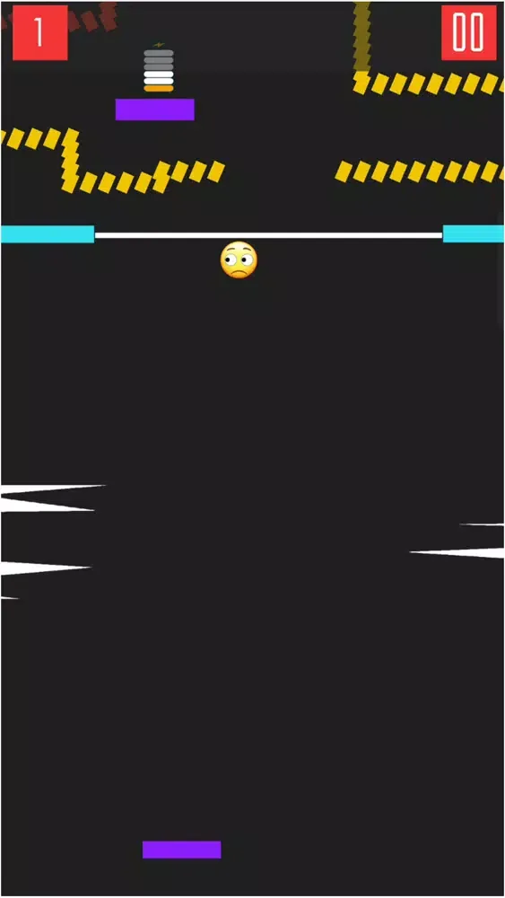 Tangkapan layar Balls Jumpy Block