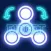 Fidget Spinner Neon 3D Simulation