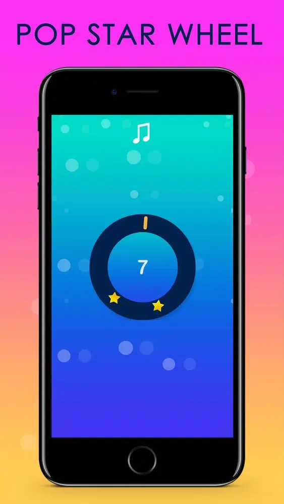 Tangkapan skrin Pop Star Wheel