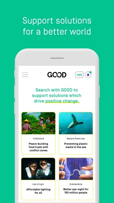 GOOD – Search and do good سکرین شاٹس