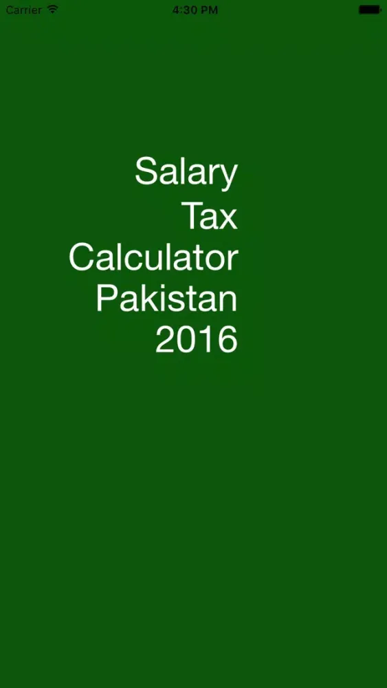 Capturas de pantalla de Salary Tax Calculator Pakistan