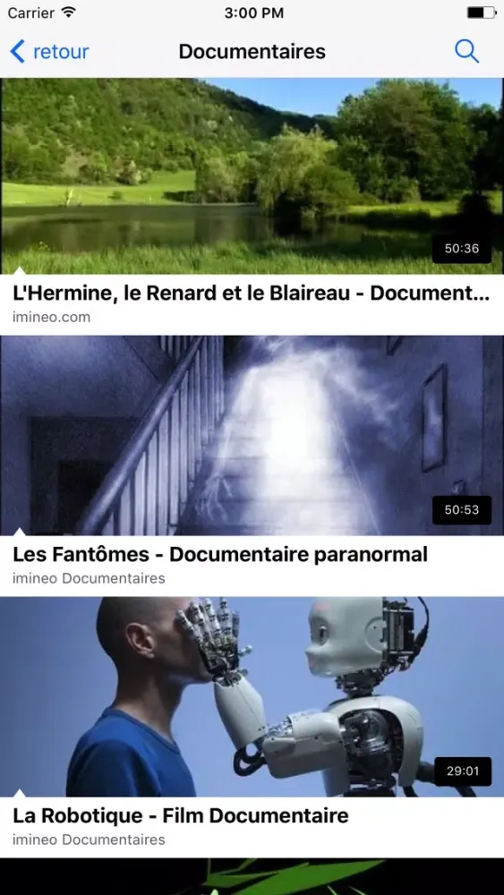 Capturas de tela do Documentaires et Reportages - Docu TV