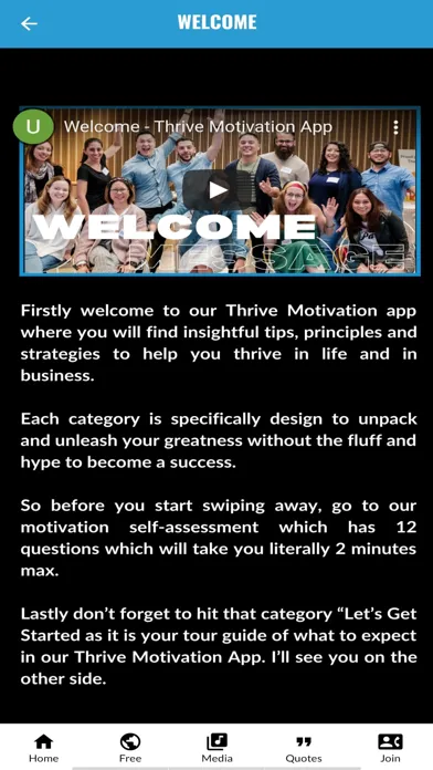 Ảnh chụp màn hình của Gez Perez Thrive