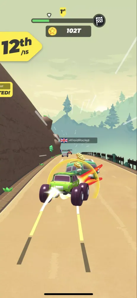 Captures d'écran de Road Crash