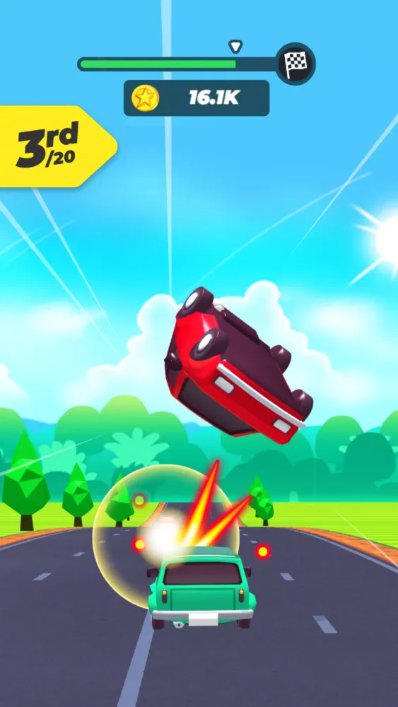Captures d'écran de Road Crash