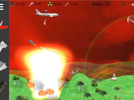 Скриншоты Nuclear Bomber iPad 