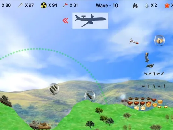 Скриншоты Nuclear Bomber iPad 