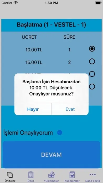 Laundra Yıkama Planlama 스크린샷
