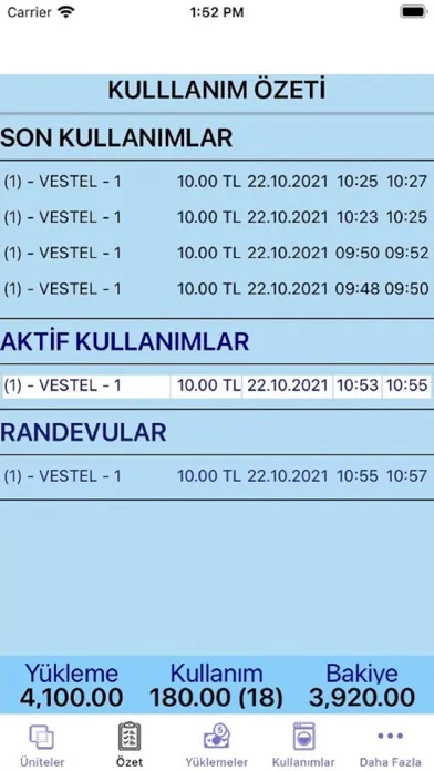 Laundra Yıkama Planlama 스크린샷
