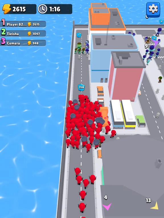 Скриншоты Crowd War: Cookie City Run iPad 