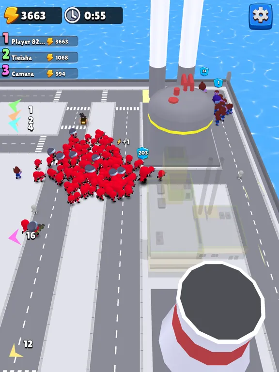 Скриншоты Crowd War: Cookie City Run iPad 