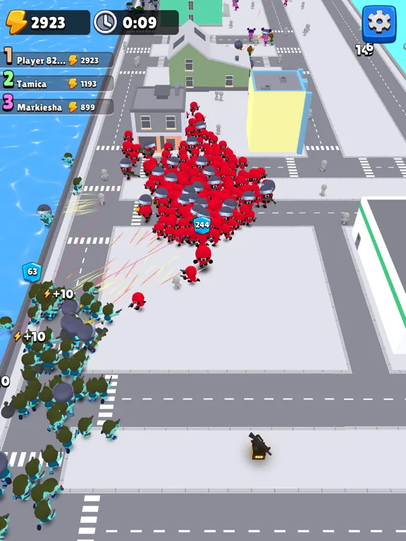 Скриншоты Crowd War: Cookie City Run iPad 