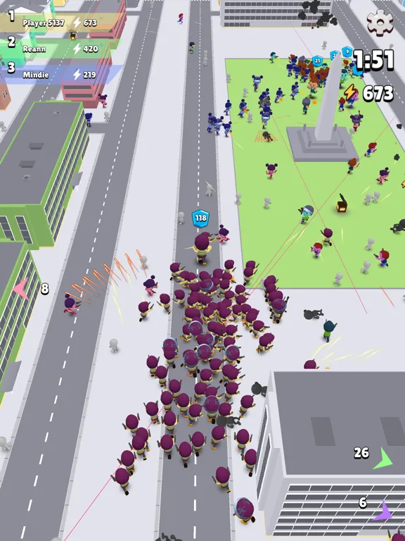 Скриншоты Crowd War: Cookie City Run iPad 