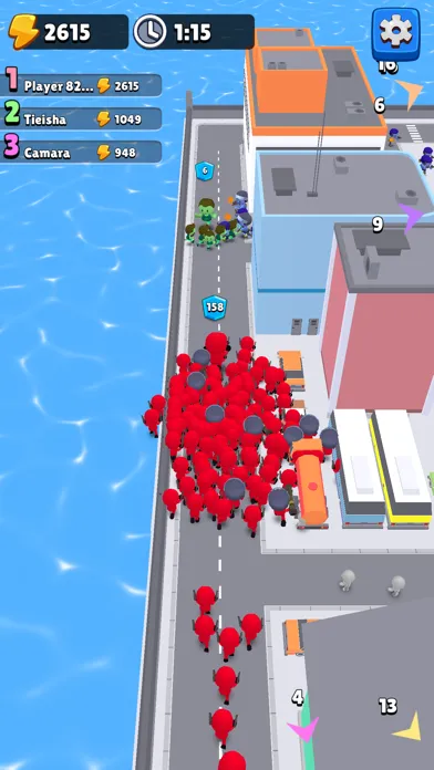 Скриншоты Crowd War: Cookie City Run