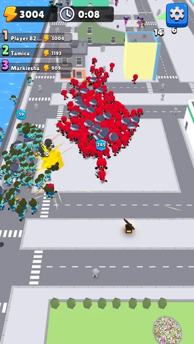 Скриншоты Crowd War: Cookie City Run
