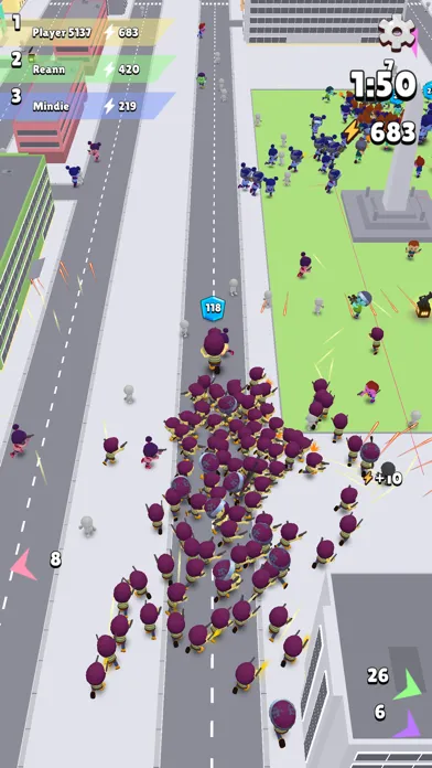 Скриншоты Crowd War: Cookie City Run