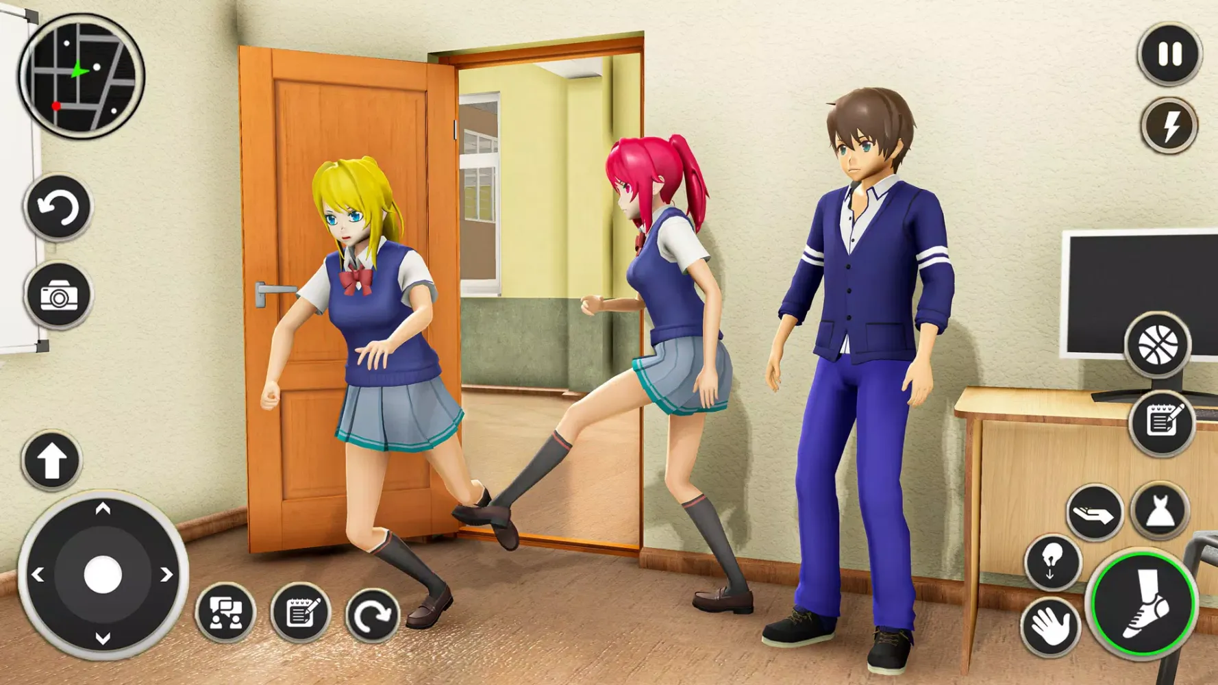 High school Girl Life Games 3D应用截图