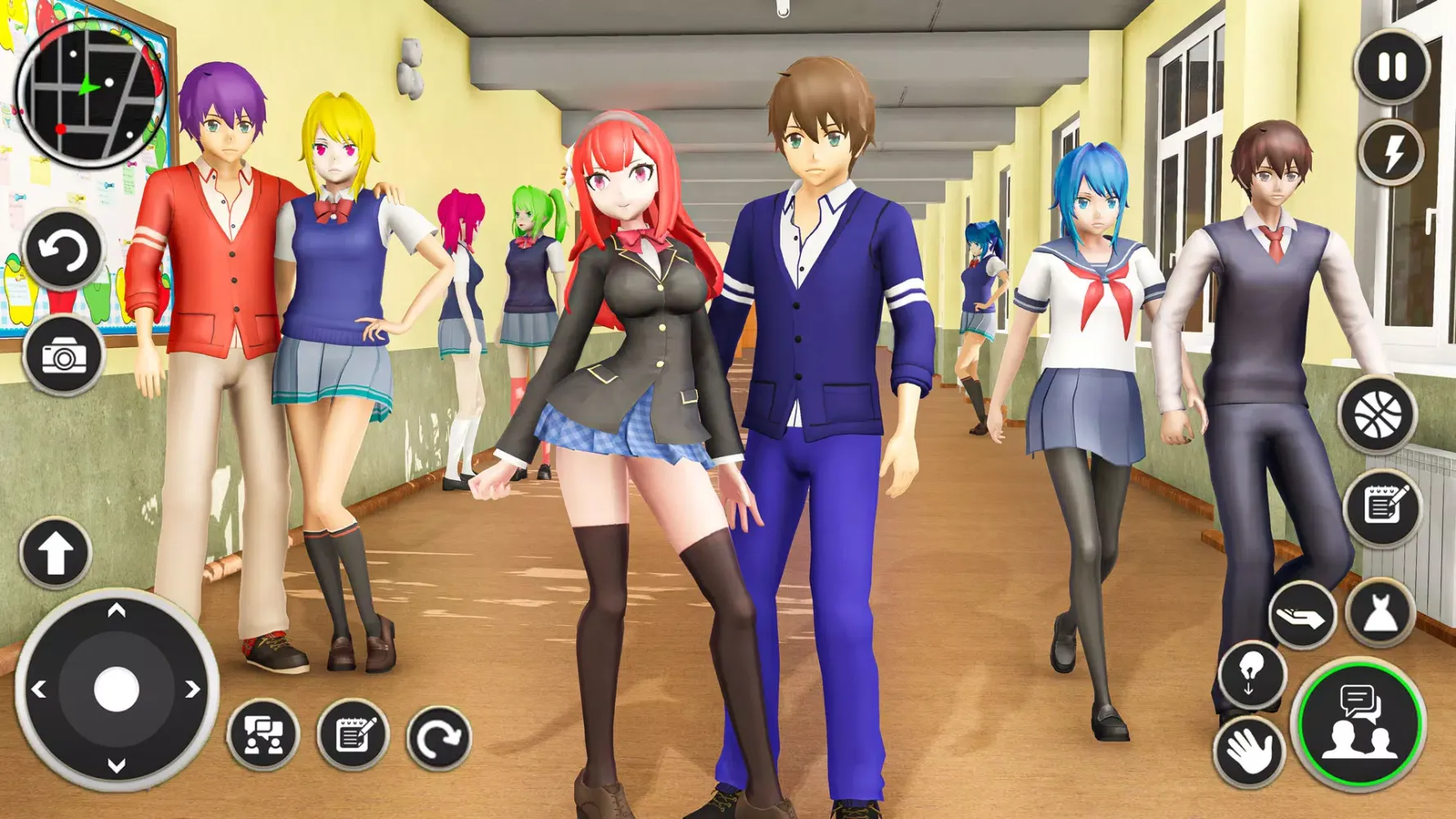High school Girl Life Games 3D应用截图