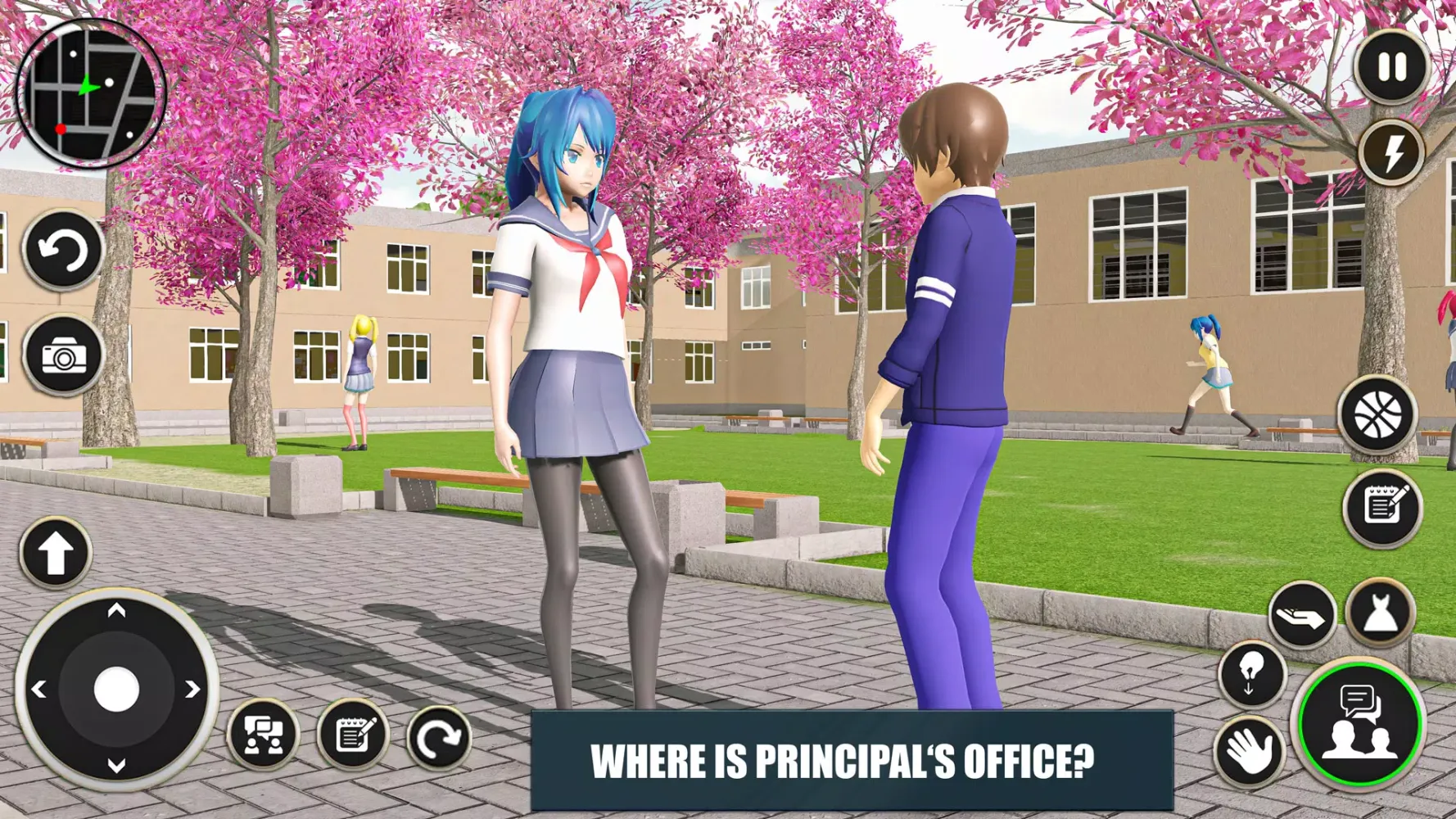 High school Girl Life Games 3D应用截图