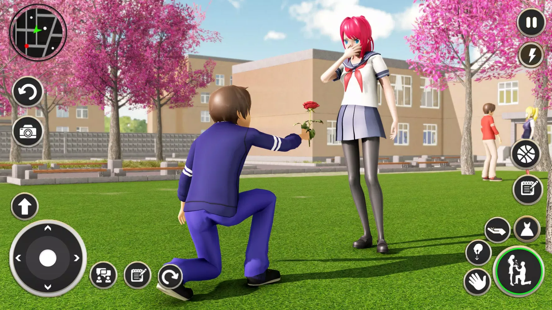 High school Girl Life Games 3D应用截图