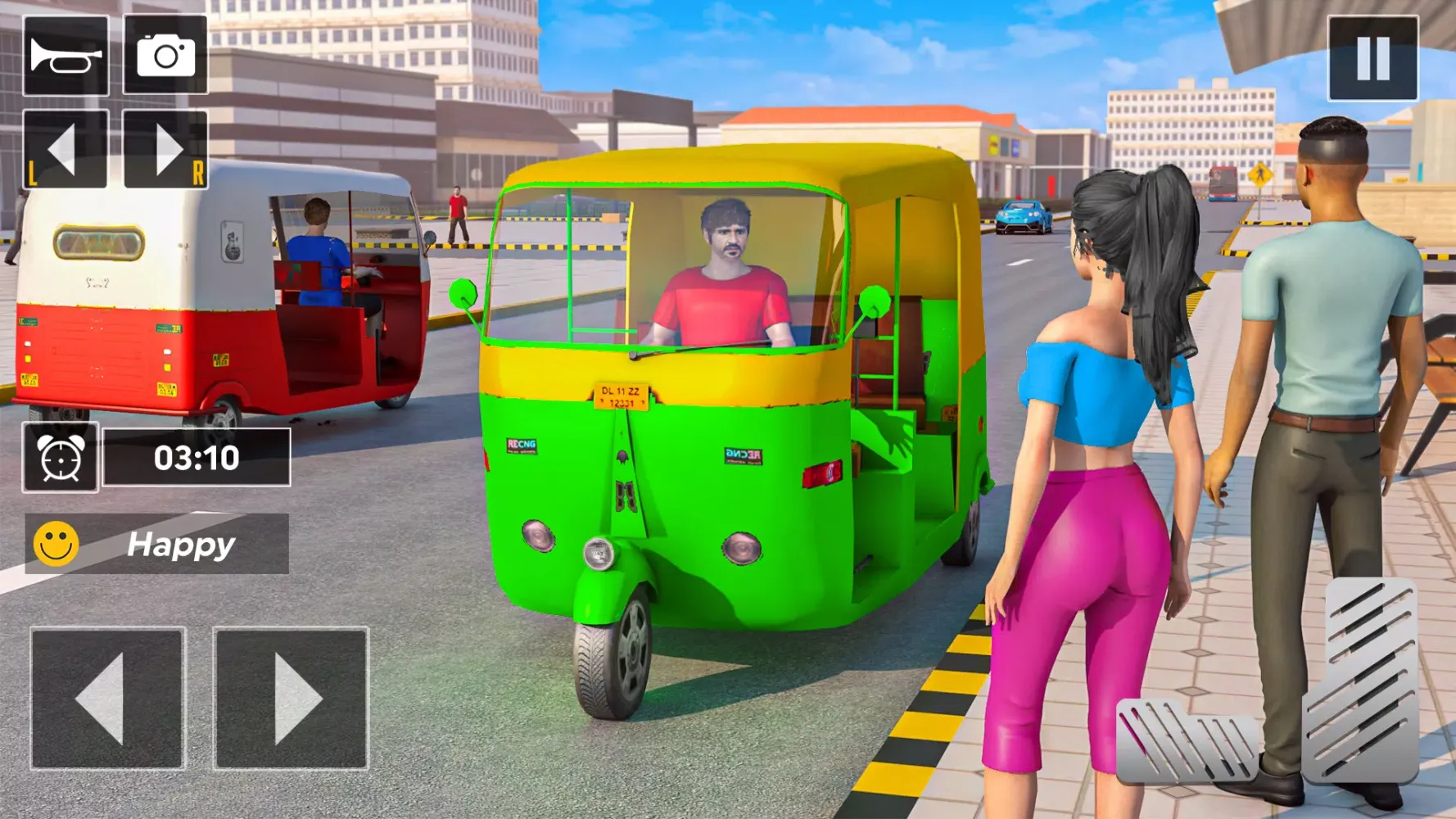 Ảnh chụp màn hình của Tuk Tuk Auto Rickshaw Game