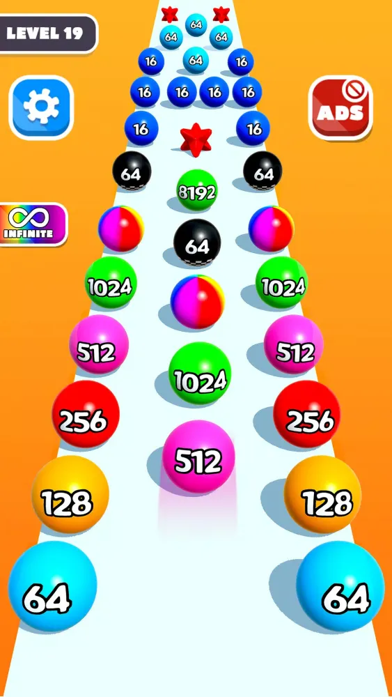 Numbers Ball Blend Challenge स्क्रीनशॉट