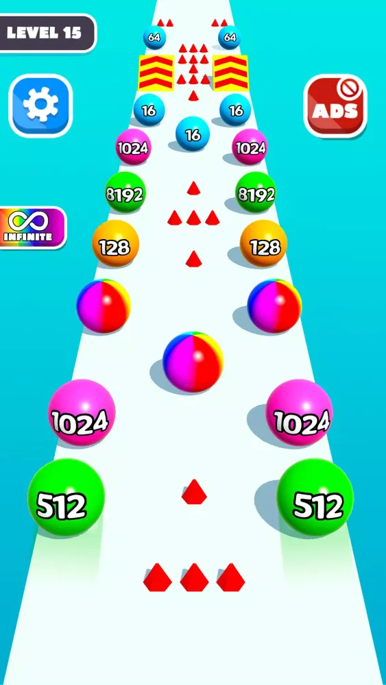 Numbers Ball Blend Challenge स्क्रीनशॉट
