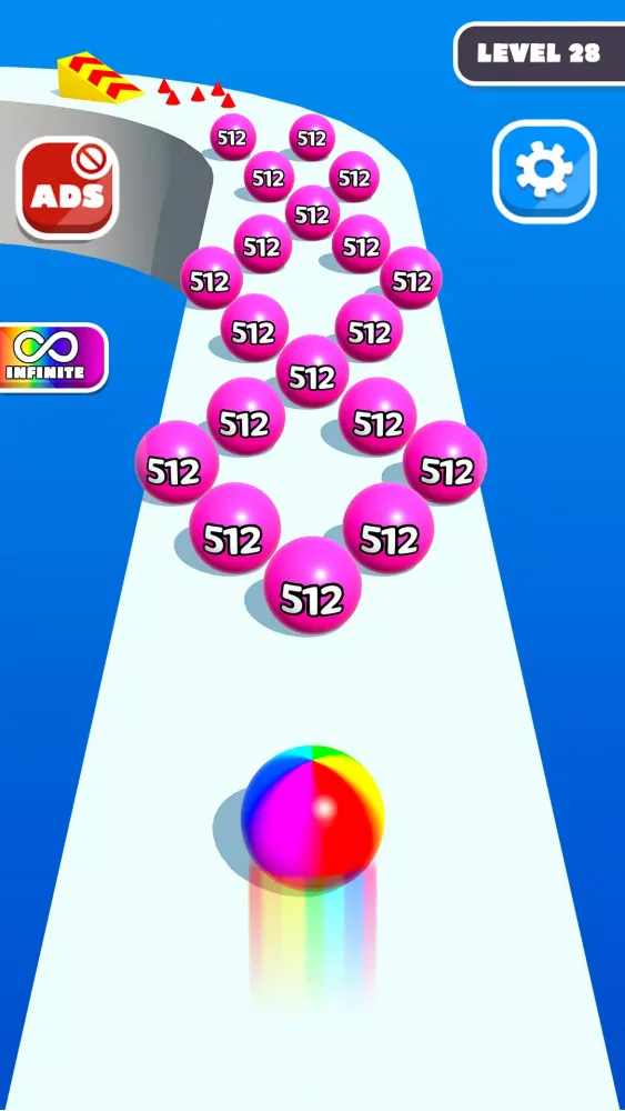Numbers Ball Blend Challenge स्क्रीनशॉट