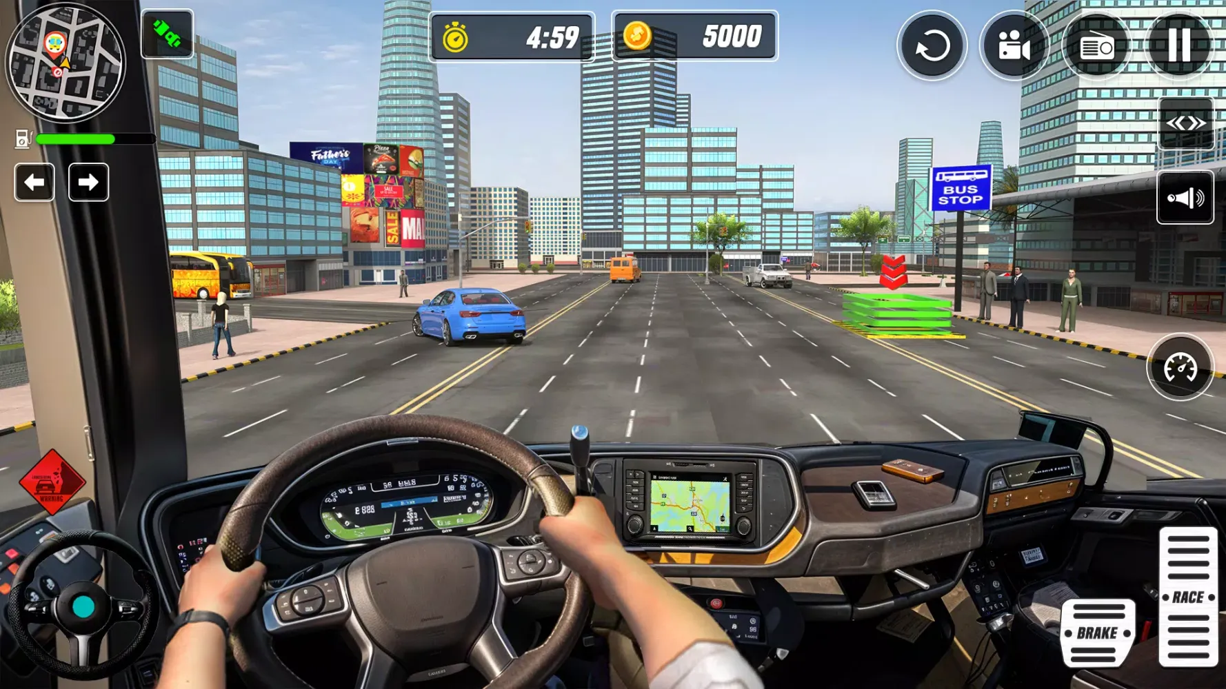City Bus Simulator City Game應用截圖