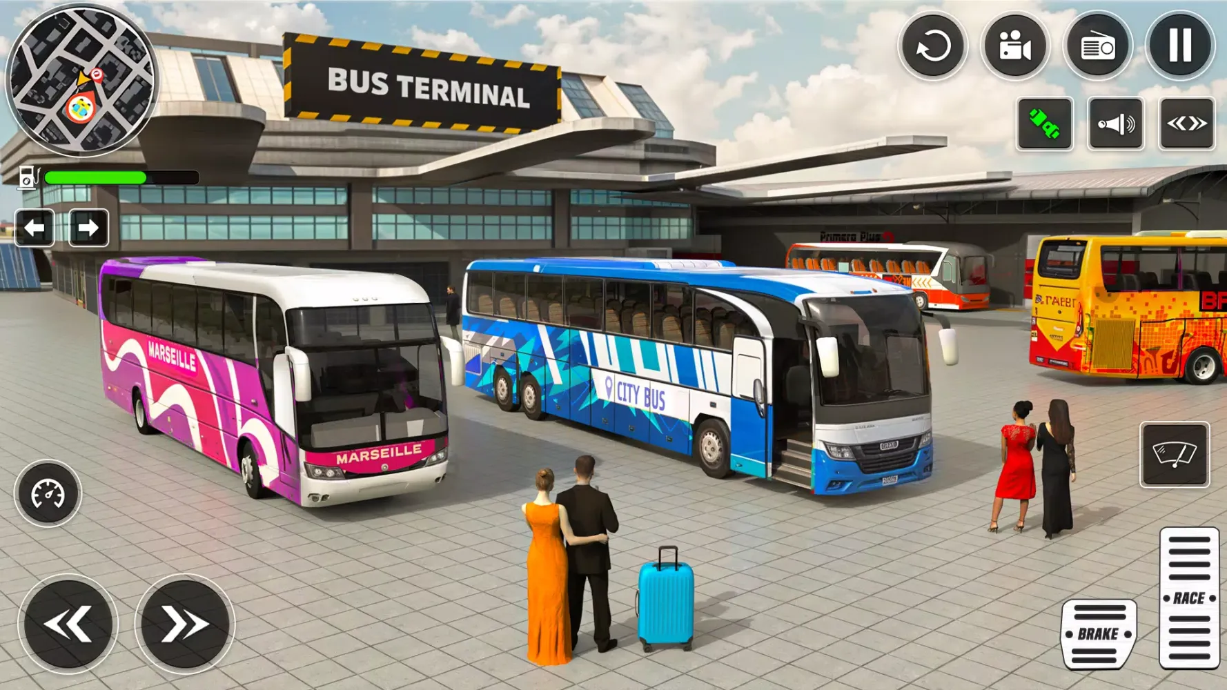 City Bus Simulator City Game應用截圖