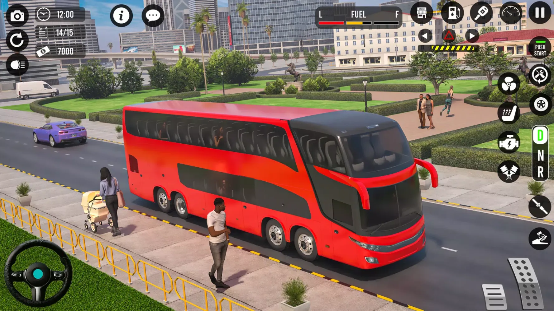 City Bus Simulator City Game應用截圖