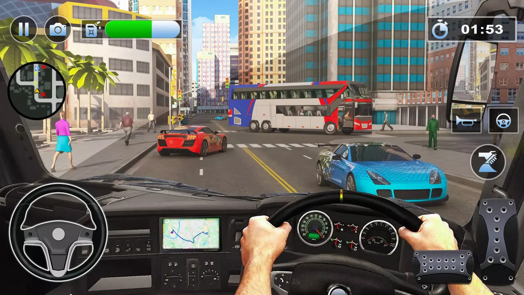 Screenshot di Bus Simulator : 3D Bus Games