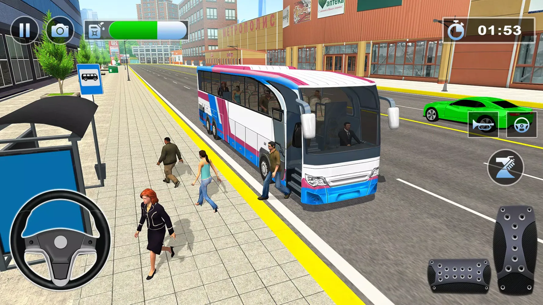 Screenshot di Bus Simulator : 3D Bus Games