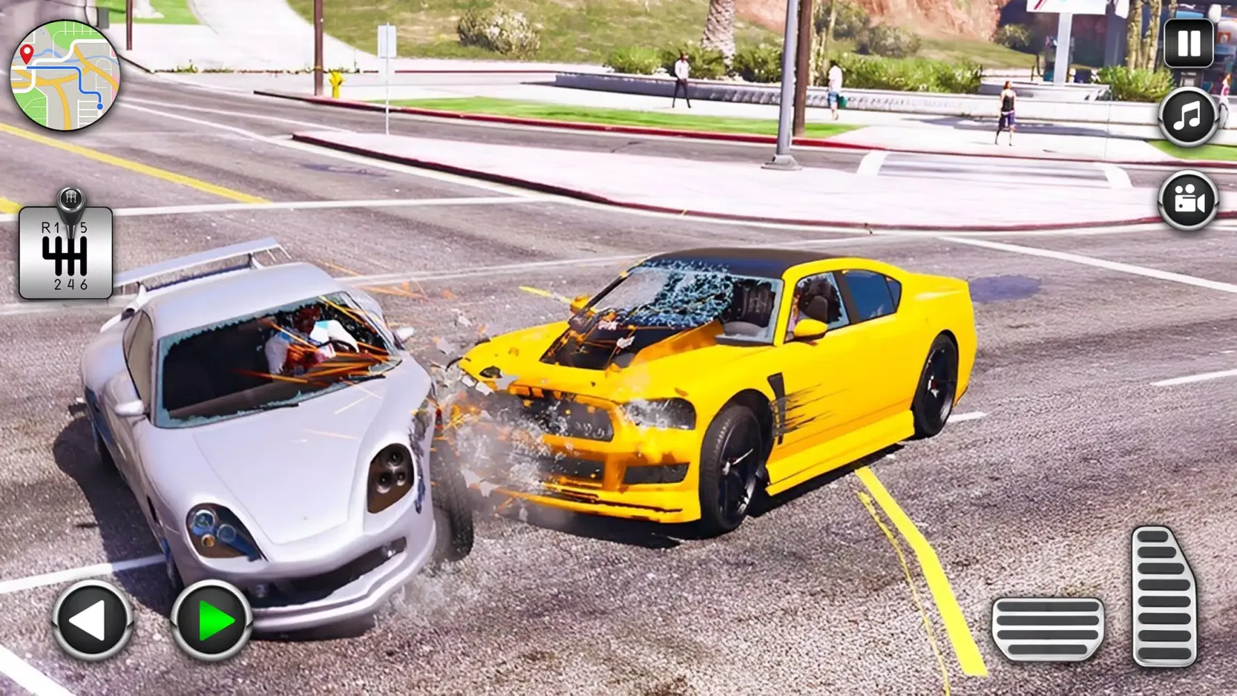 Screenshot di Real Mega Car Crash Simulator