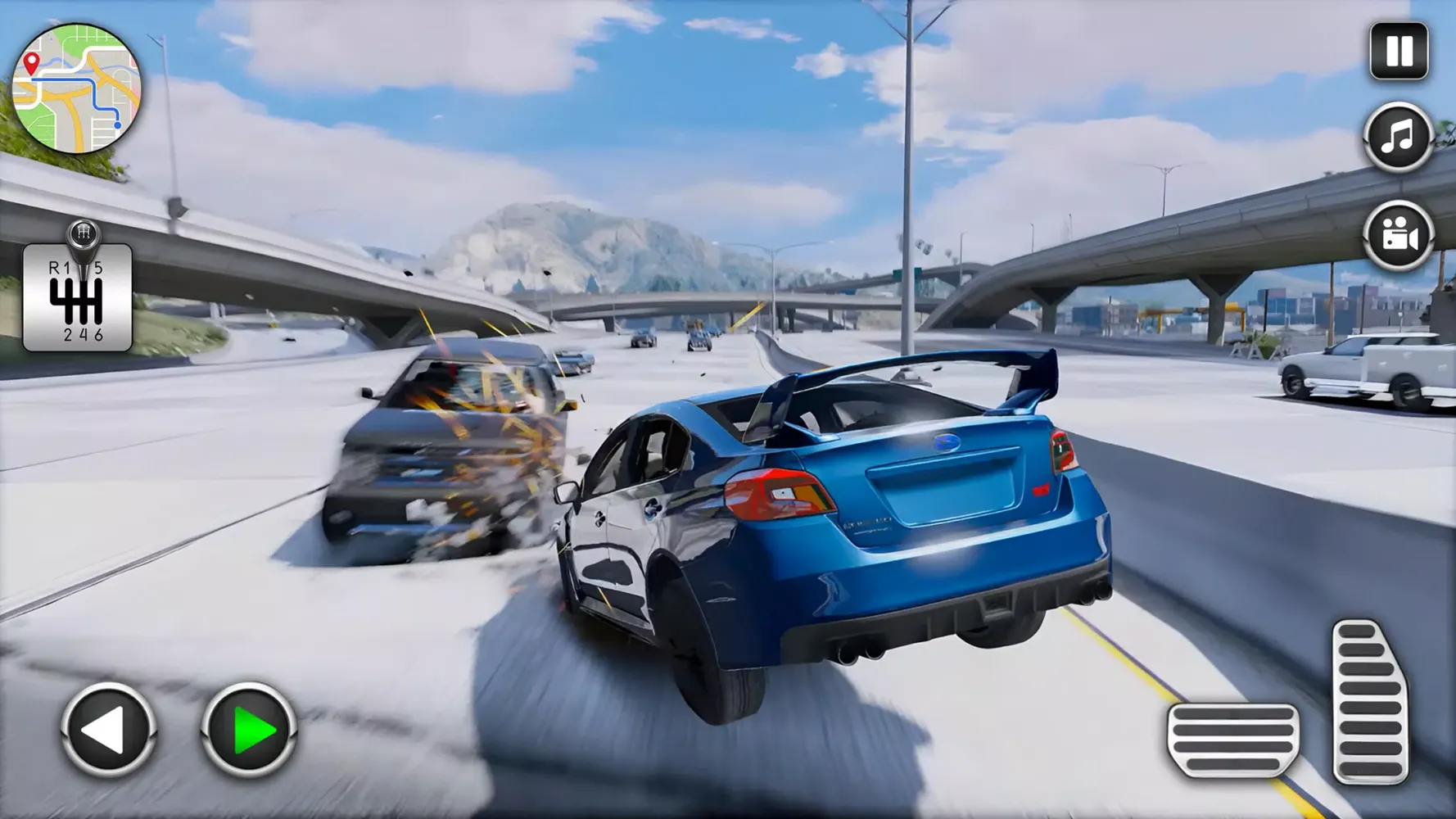 Screenshot di Real Mega Car Crash Simulator