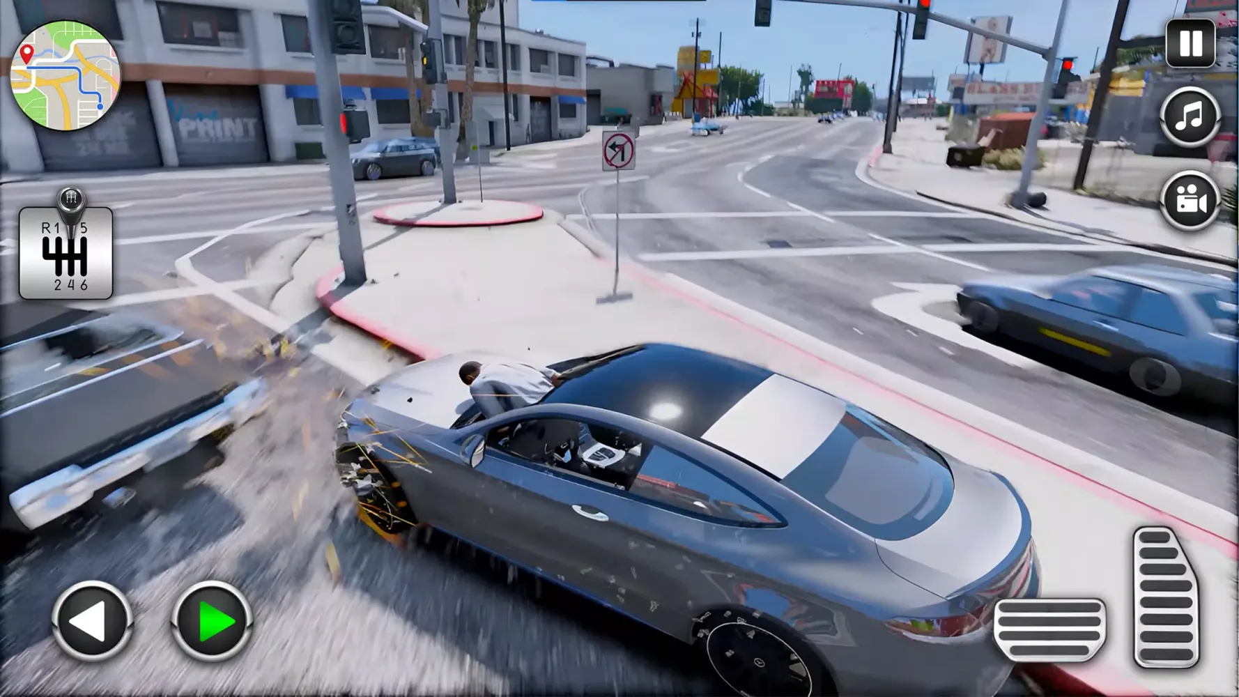 Screenshot di Real Mega Car Crash Simulator