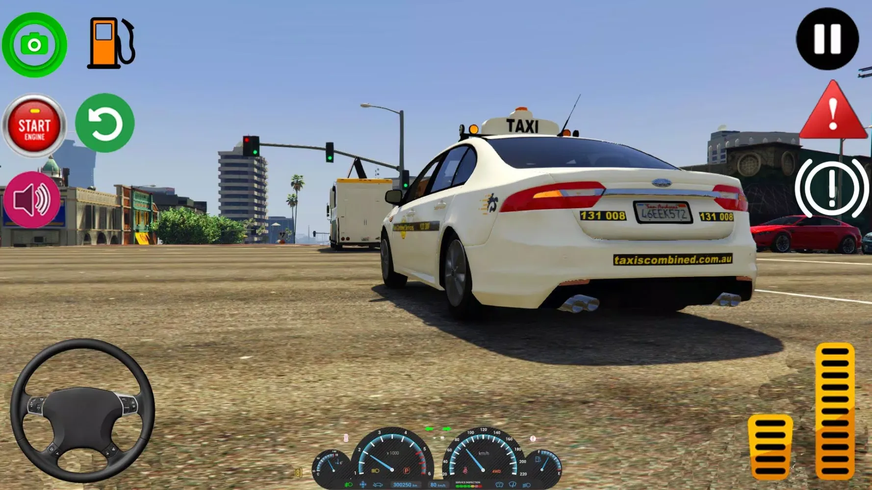 Manual Car Driving Games 3D スクリーンショット