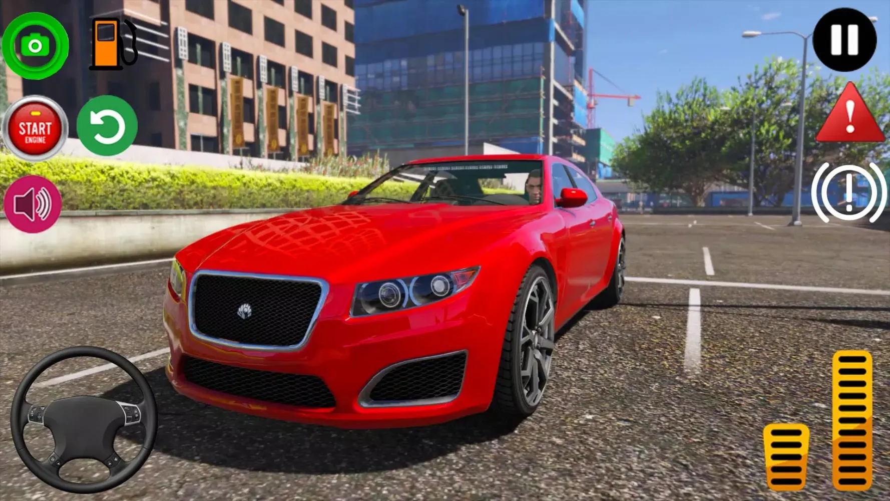 Manual Car Driving Games 3D スクリーンショット