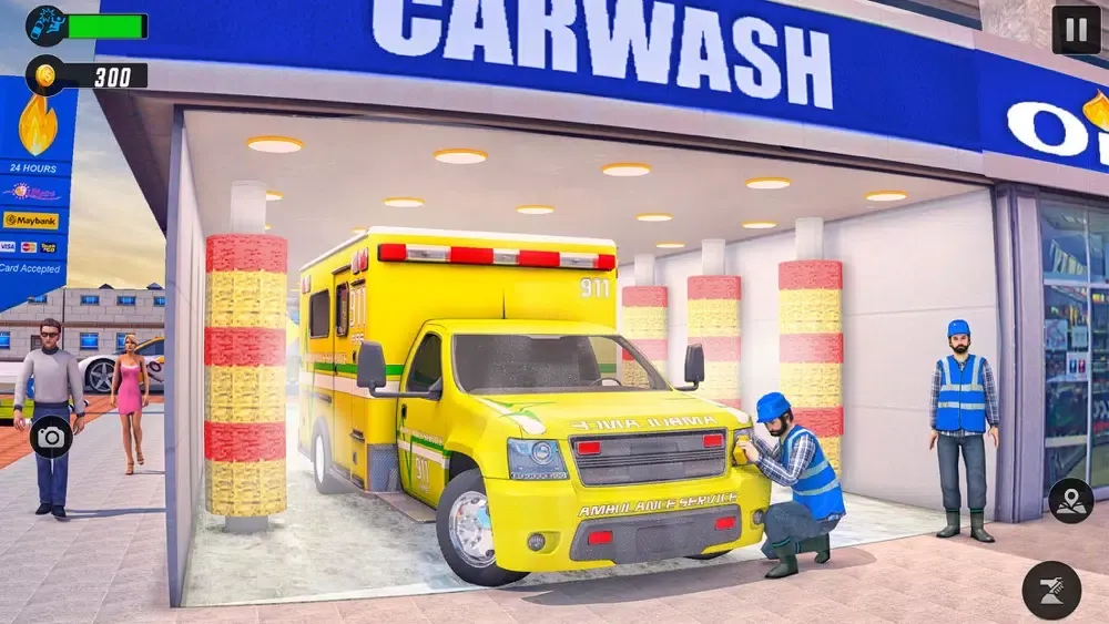 Automatic Car Service 3D Ekran Görüntüleri