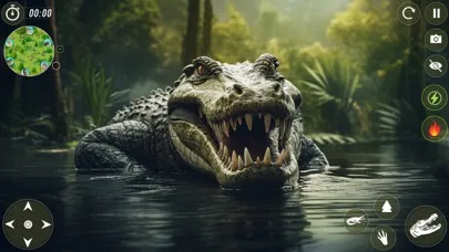 Wild Animals Crocodile Games Ekran Görüntüleri